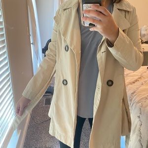 Old Navy Tan Trench Coat